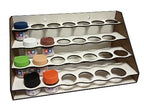 LMG paint rack module 300×150 mm, Ø35 mm, HDF 3 mm (WOH-1211)