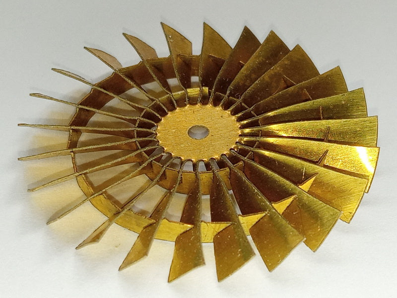 LMG Rolls-Royce Pegasus 105 engine fan (photo-etch) — 1/72 (MWB-72058)