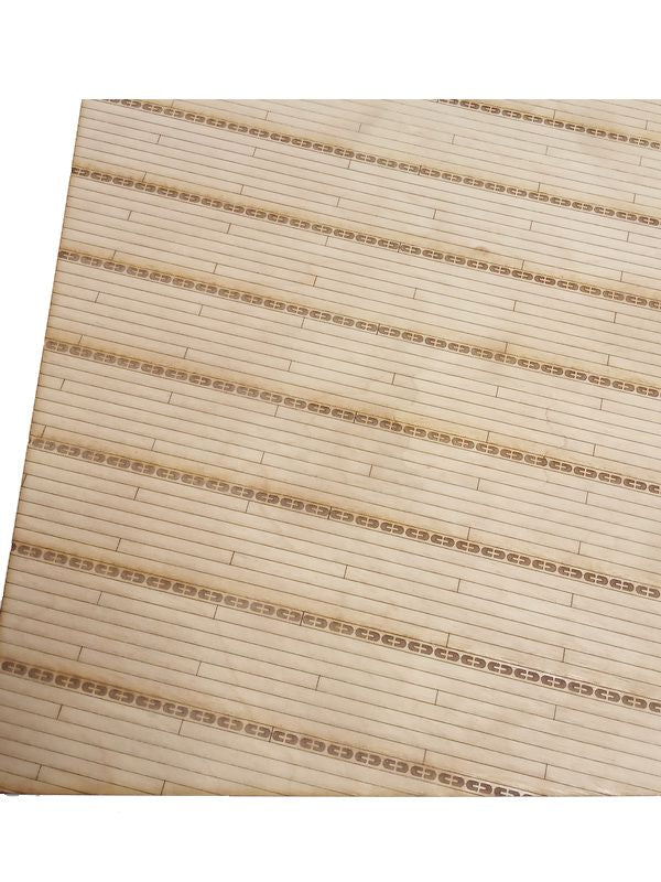 LMG Yorktown class aircraft carrier deck — 1/72 / plywood (MA-01)