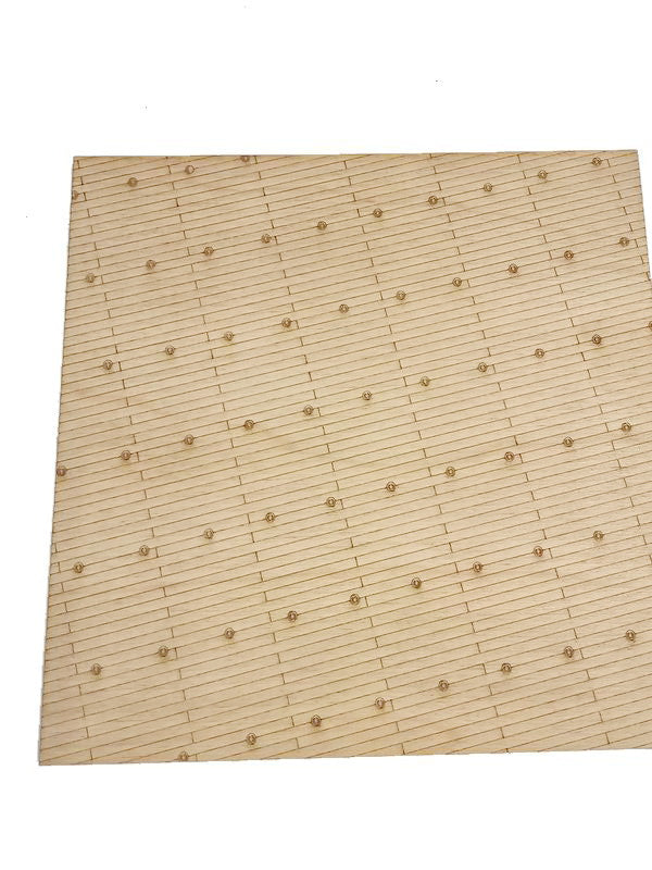 LMG IJN WWII aircraft carrier deck — 1/72 / plywood (MA-04)