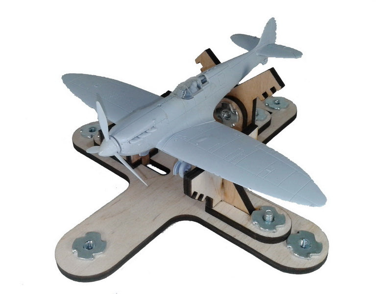 LMG Mini building jig — 1/72 / single-engine fighters, fits box BB-13 (BB-16)