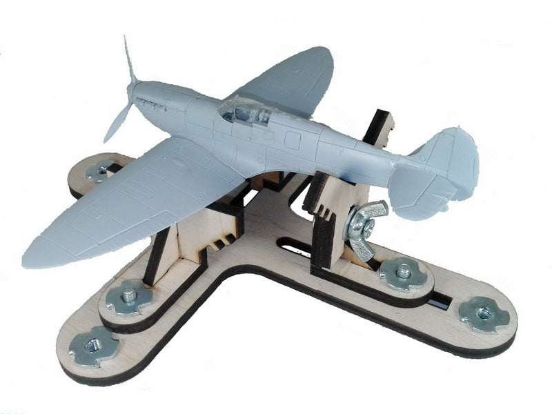 LMG Mini building jig — 1/72 / single-engine fighters, fits box BB-13 (BB-16)