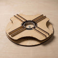 BB-04 Rotary table, on the workshop bench