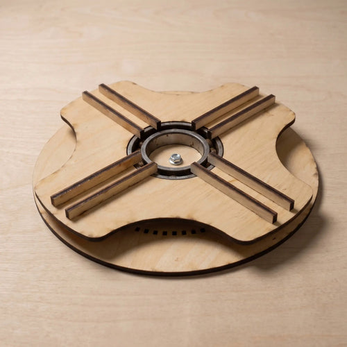 BB-04 Rotary table, on the workshop bench
