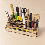LMG Tool holder 300×150 mm, model 1212 — Plywood 4 mm (WO-1212)