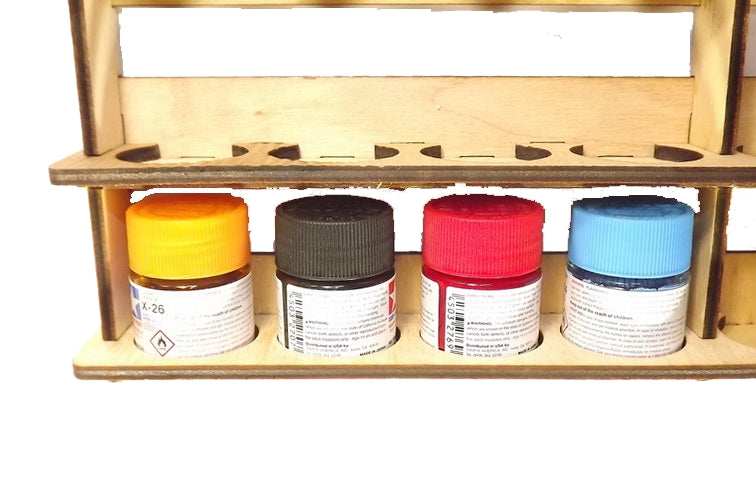 LMG Wall-mounted paint module — Ø35 mm · 40 pots (WO-06)