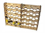 LMG Wall-mounted paint module — Ø25 mm · 60 pots (WO-07)