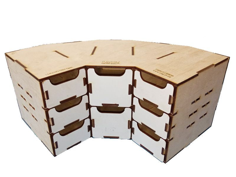 WO-1204 Module with drawers corner — photo 1