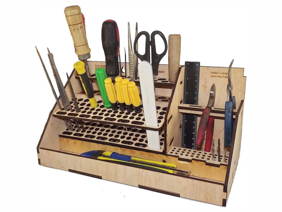 LMG Tool holder 300×150 mm, model 1212 — Plywood 4 mm (WO-1212)