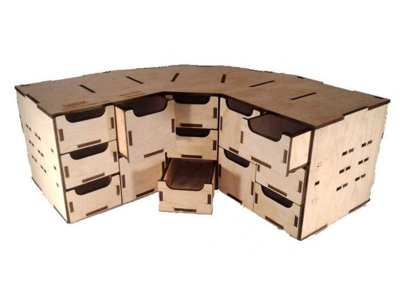WO-1213 Module with drawers corner — photo 3