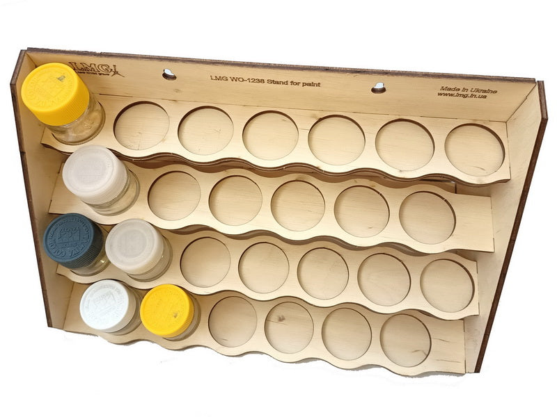 WO-1237 Paint stand for 26 containers with a diameter of 35mm — photo 5