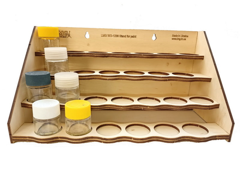 WO-1237 Paint stand for 26 containers with a diameter of 35mm — photo 6