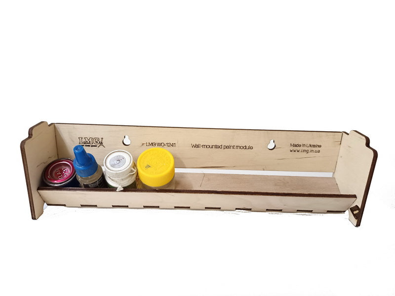 LMG Universal modular paint stand — Plywood 4 mm (WO-1241)