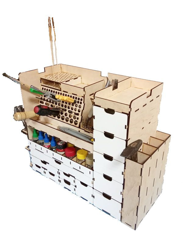 LMG Mobile workstation — 480×375×185 mm · jig mount on top (WO-15)