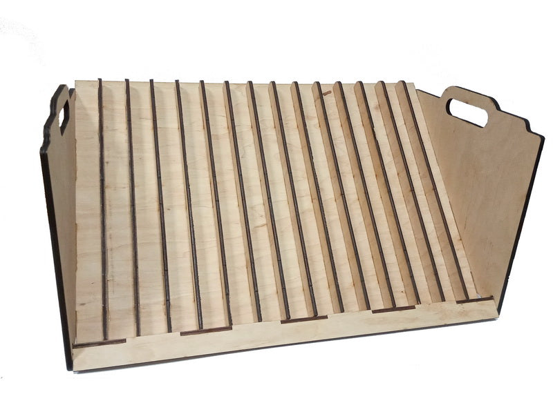 LMG Large desk paint stand 460×310 mm — Ø25 mm · 180 pots (WO-24)