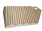 LMG Large desk paint stand 460×310 mm — Ø25 mm · 180 pots (WO-24)