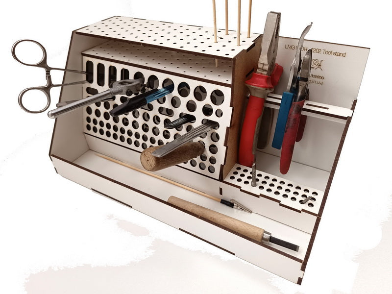 LMG Tool holder 300×150 mm, model 1202 — HDF 3 mm (WOH-1202)