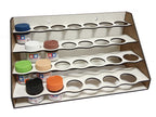 LMG paint rack module 300×150 mm, Ø35 mm, HDF 3 mm (WOH-1211)