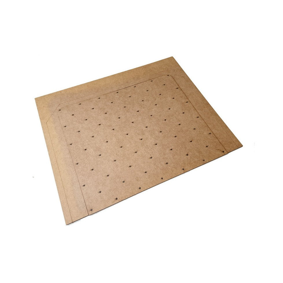 LMG USS Forrestal (CVA-59) aircraft elevator — 1/48 / MDF + nickel silver (MAM-58)