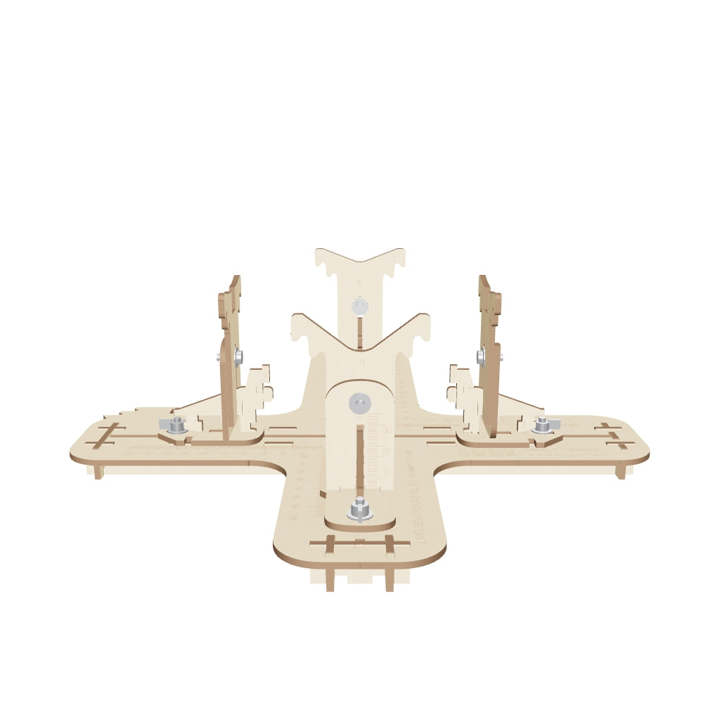 3D model of the LMG BB-01 airplane building jig