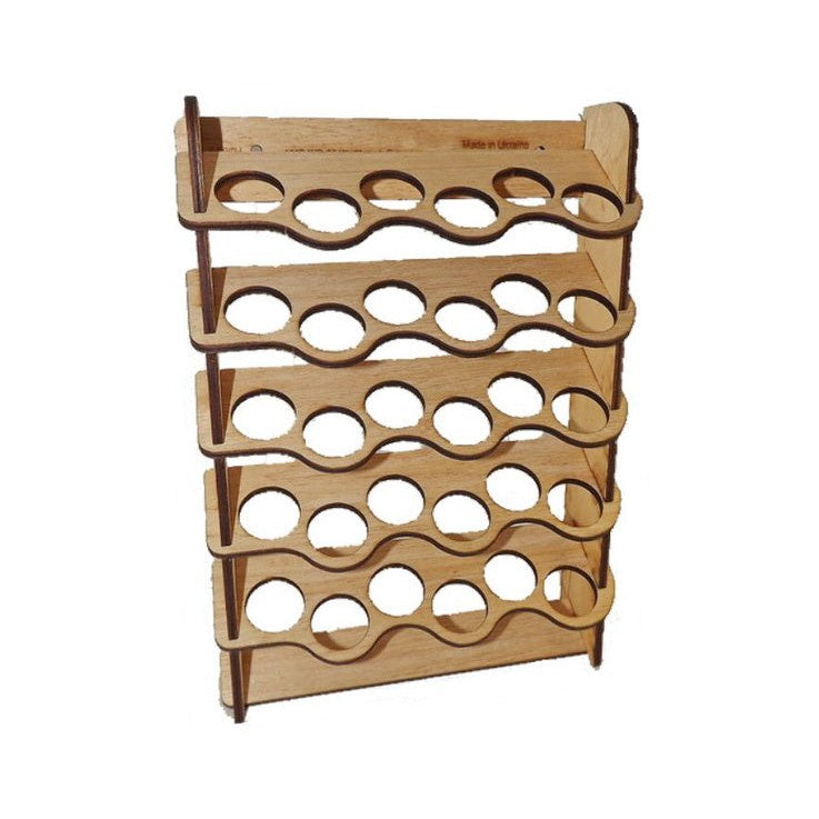 LMG Wall-mounted paint module — Ø25 mm · 30 pots (WO-09)