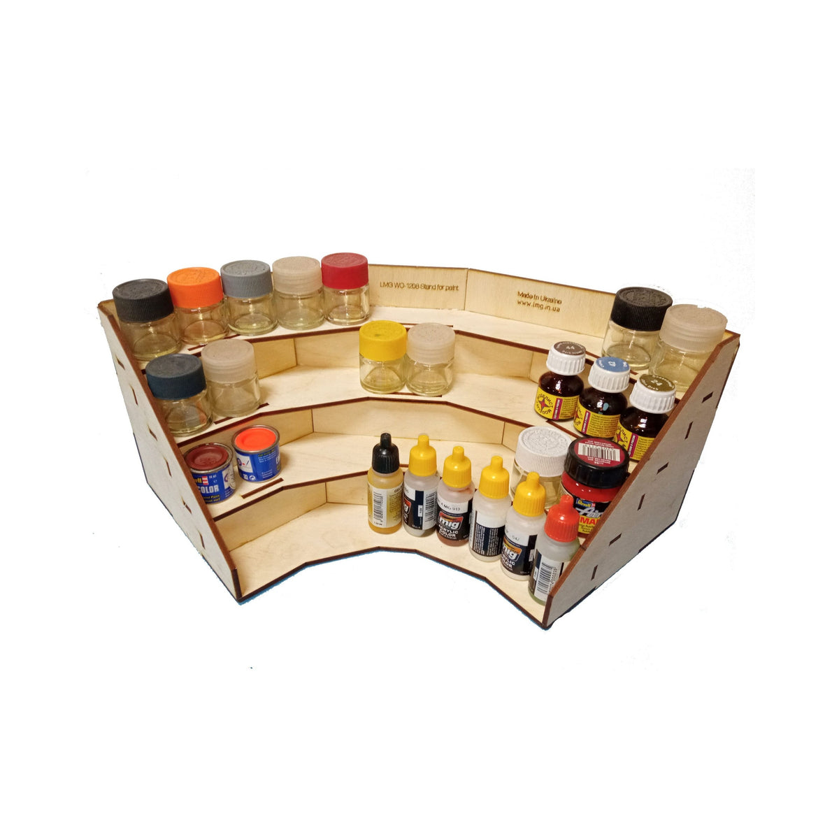 WO-1208 Corner stand for paint — cover