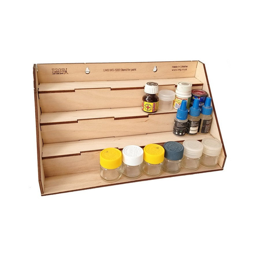 LMG Universal paint stand (modular workplace) — Plywood 4 mm (WO-1222)