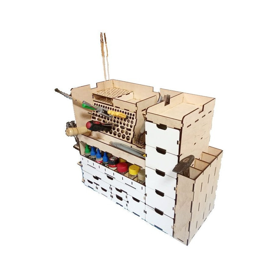 LMG Mobile workstation — 480×375×185 mm · jig mount on top (WO-15)