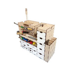 LMG Mobile workstation — 480×375×185 mm · jig mount on top (WO-15)