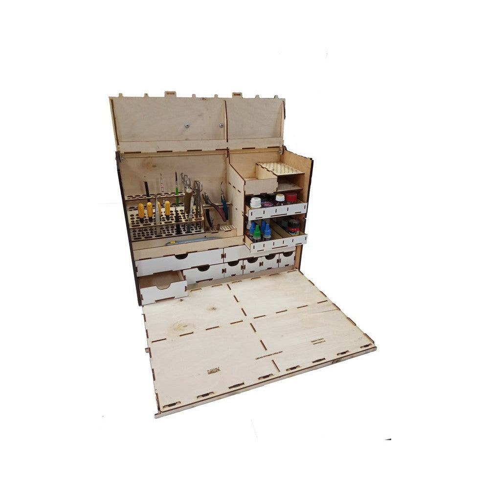 LMG Mobile workstation — 480×370×190 mm · A3 plate (WO-16)