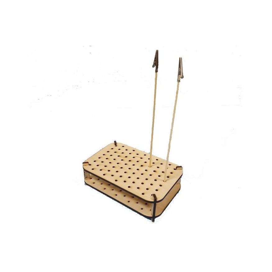 LMG Painting support with skewers and clips — small 150×100 mm (WO-29)