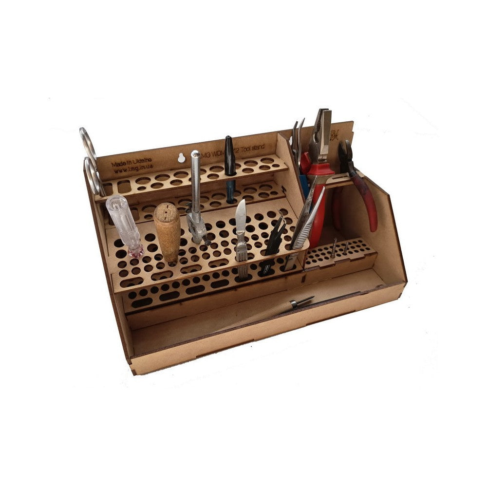 LMG Tool holder 300×150 mm, model 1212 — MDF 3 mm (WOM-1212)
